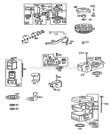 Part Location Diagram of 394850 Briggs and Stratton Bracket-support